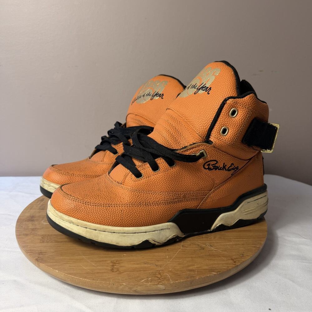 Ewing Athletics Mens 33 Hi Basketball Shoes Orange Hi Tops Size 11 1ew90149-806